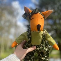 My project for course: Designing and Making Your Own Soft Toy Ein Projekt aus dem Bereich Design von Figuren, H, werk, Spielzeugdesign, Nähen, Nähen und Schnittmuster von Iryna Rozdobudko - 22.05.2023