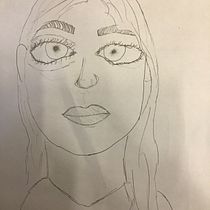 My project for course: Portrait Sketchbooking: Explore the Human Face. Esboçado, Desenho, Desenho de retrato, Desenho artístico, e Sketchbook projeto de kosss2023 - 22.05.2023