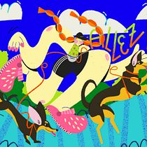 My project for course: Vibrant Illustrations from Scratch in Procreate Ein Projekt aus dem Bereich Traditionelle Illustration, Design von Figuren, Digitale Illustration und Digitale Malerei von lulu c'est bon - 22.05.2023