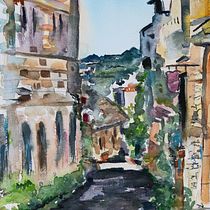 My project for course: Watercolor Fundamentals: Light and Color. Painting, Watercolor Painting, and Architectural Illustration project by susanspw5 - 05.22.2023