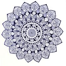 Mi proyecto del curso: El arte de dibujar mandalas: crea patrones geométricos. Drawing & Ink Illustration project by Mariana Bolzi - 05.22.2023