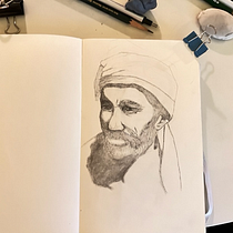 Rheba's project for course: Fundamentals of Portrait Drawing with Pencil. Projekt z dziedziny  Sztuki piękne, R, sunek ołówkiem,  R, sunek, R, sunek realist, czn,  R, sunek art, st i czn użytkownika Rheba - 22.05.2023