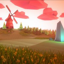 Mi proyecto del curso: Modelado de escenarios low poly para videojuegos. Un proyecto de 3D, Modelado 3D, Videojuegos y Escenografía de arisdibuja - 22.05.2023