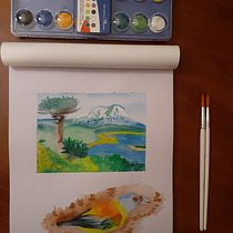 Mi proyecto del curso: Cuaderno de viaje en acuarela. Traditional illustration, Watercolor Painting, Architectural Illustration, and Sketchbook project by Janette Simonet - 05.23.2023