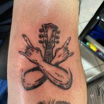 Meu projeto do curso: Tatuagem para principiantes. Tattoo Design project by glauciadidia_ - 05.23.2023