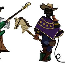 Mi proyecto del curso: Fábrica de personajes ilustrados. Traditional illustration, Character Design, Digital Illustration, Children's Illustration, and Narrative project by Emiliano Fernández - 05.23.2023