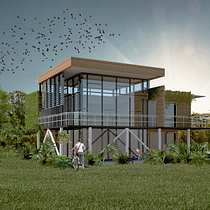Projeto Final: Casa DOM - REVIT. Un projet de 3D, Architecture, Architecture d'intérieur, Modélisation 3D, Architecture numérique , et ArchVIZ de Giovanna Martins - 23.05.2023