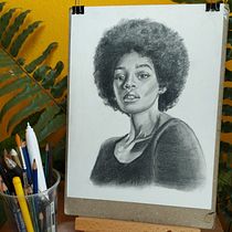 Mi proyecto del curso: Retrato realista con lápiz de grafito. Ilustração tradicional, Artes plásticas, Esboçado, Desenho a lápis, Desenho, Desenho de retrato, Desenho realista, Desenho artístico, e Desenho anatômico projeto de Andres Lopez Jaramillo - 23.05.2023
