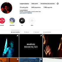 Meu projeto do curso: Estratégia de marca no Instagram. Social Media, Digital Marketing, Mobile Marketing, Instagram, Communication, Instagram Marketing, Br, and Strateg project by Lucas Modesto - 05.24.2023