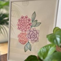 Mi proyecto del curso: Dibujo y composición naturalista en acuarela. Traditional illustration, Drawing, Watercolor Painting, and Naturalistic Illustration project by angela_sullon - 05.21.2023