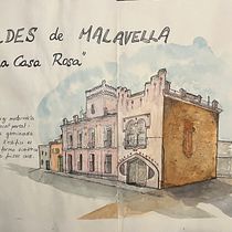 Mi proyecto del curso: Cuaderno de viaje en acuarela. Traditional illustration, Watercolor Painting, Architectural Illustration, and Sketchbook project by Maria Roser - 05.24.2023