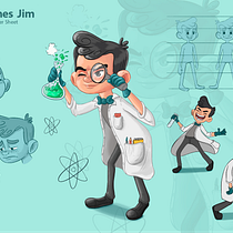 Meu projeto do curso: Design de personagem digital: desenhe protagonistas com personalidade Ein Projekt aus dem Bereich Traditionelle Illustration, Design von Figuren, Zeichnung, Digitale Illustration und Digitale Zeichnung von Renata Souza - 24.05.2023