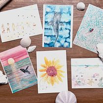 My project for course: Illustrated Stationery: A Guide to Sell and Market Your Art Ein Projekt aus dem Bereich Traditionelle Illustration, Br, ing und Identität, Kreative Beratung, Designverwaltung, Marketing, Zeichnung, Digitale Illustration, Portfolioverwaltung, Realistische Zeichnung, Digitale Malerei, Naturalistische Illustration, Markenstrategie, Management und Produktivität von Karen - 23.05.2023