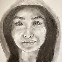 My project for course: Artistic Charcoal Portraiture: Creating Atmosphere. Ilustração tradicional, Artes plásticas, Desenho, Desenho de retrato, Desenho realista, e Desenho artístico projeto de giretalison - 22.05.2023