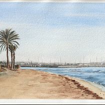 Mi proyecto del curso: Paisajes atmosféricos en acuarela Ein Projekt aus dem Bereich Bildende Künste, Malerei und Aquarellmalerei von elenamariagr - 25.05.2023