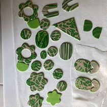 Mi proyecto del curso: Composiciones en arcilla polimérica para principiantes. Design de acessórios, Artesanato, Design de joias, e DIY projeto de Andrea Sellanes - 25.05.2023