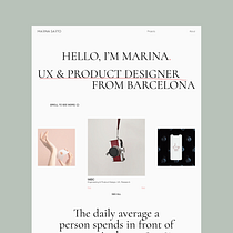 Mi proyecto del curso: Diseño de páginas web interactivas con Figma Ein Projekt aus dem Bereich Design, UX / UI, Webdesign, Mobile Design, Digitales Design, T, pografisches Design, App-Design und Digitales Produktdesign von marinasp - 25.05.2023
