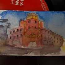My project for course: Architectural Sketching with Watercolor and Ink. Sketching, Drawing, Watercolor Painting, Architectural Illustration, Sketchbook & Ink Illustration project by kadric.mirza - 05.24.2023