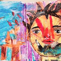 Mi proyecto del curso: Dibujo creativo con pasteles al óleo. Traditional illustration, Fine Arts, Pencil Drawing, and Drawing project by nortep - 05.25.2023