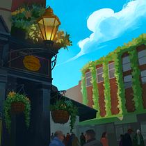 My project for course: Cinematic Digital Illustration with Photoshop. Traditional illustration, Digital Illustration, and Concept Art project by Rakesh Chakraborty - 05.25.2023