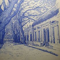 Mi proyecto del curso: Dibujo arquitectónico urbano con tinta. Traditional illustration, Sketching, Drawing, Architectural Illustration & Ink Illustration project by Gaston Medina - 05.23.2023