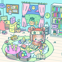 Mi proyecto del curso: Diseño de mundos kawaii: crea ilustraciones alegres . Character Design, Digital Illustration, and Manga project by Priscila Martínez - 05.28.2023