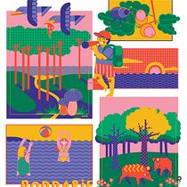 My project for course: Vector Illustration for Vibrant Compositions. Vector Illustration, Digital Illustration, and Digital Drawing project by gajakrasowska - 05.26.2023