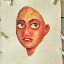 My project for course: Illustrated Portrait in Watercolor. Un progetto di Illustrazione tradizionale, Belle arti, Pittura, Disegno, Pittura ad acquerello, Disegno di ritratti e Disegno artistico di Şule Aydın - 26.05.2023