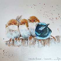 Il mio progetto del corso: Acquerello artistico per illustrazione di animali: gli uccelli. Traditional illustration, Watercolor Painting, Realistic Drawing, and Naturalistic Illustration project by Claudia Foroni - 05.26.2023
