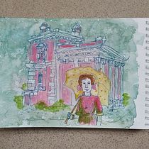 My project for course: Artistic Watercolor Sketching: Dare to Express Your Ideas. Ilustração tradicional, Esboçado, Criatividade, Desenho, Pintura em aquarela, e Sketchbook projeto de beata.moryl - 26.05.2023