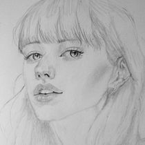 Meu projeto do curso: Caderno de retratos: explore o rosto humano. Sketching, Drawing, Portrait Drawing, Artistic Drawing, and Sketchbook project by Edna Ferreira - 05.26.2023