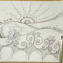 Mi proyecto del curso: Ilustración artística: dibuja tu imaginario. Traditional illustration, Painting, Creativit, Pencil Drawing, and Drawing project by Dani Ella - 05.23.2023