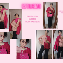 Mi proyecto del curso: Introducción al estilismo de moda. Tendencia elegida Barbiecore. Een project van  Modeontwerp van Silvina Abraham - 26.05.2023