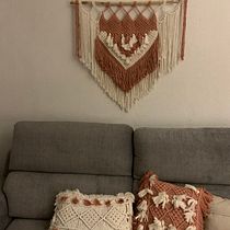 Mi proyecto del curso: Macramé para entrelazar historias. Accessor, Design, Arts, Crafts, Interior Design, Decoration, Fiber Arts, Macramé, and Textile Design project by isctssvoa - 05.26.2023