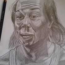 My project for course: Realistic Portrait with Graphite Pencil. Ilustração tradicional, Artes plásticas, Esboçado, Desenho a lápis, Desenho, Desenho de retrato, Desenho realista, Desenho artístico, e Desenho anatômico projeto de Richard Tumon - 27.05.2023