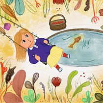 My project for course: Children’s Illustration with Procreate: Paint Magical Scenes. Ilustração tradicional, Ilustração digital, Ilustração infantil, Pintura digital, Álbum ilustrado, Multimídia, Design de personagens, e Pattern Design projeto de Amalia Nazihah Ghazali - 24.05.2023