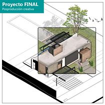Mi proyecto del curso: Posproducción creativa de renders arquitectónicos con Photoshop. Projekt z dziedziny  Architektura, Ilustracja c, frowa, Architektura c, frowa,  R, sunek architektoniczn i Wizualizacja architektoniczna użytkownika Luis Alfredo Batz Urízar - 23.05.2023
