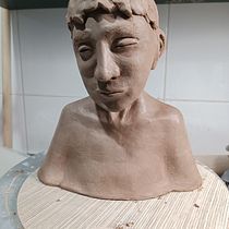 Mi proyecto del curso: Introducción a la escultura figurativa con arcilla. Fine Arts, and Sculpture project by Olga Diaz - 05.27.2023