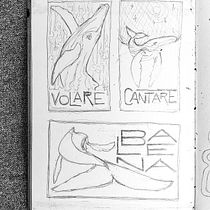 Balenas. Traditional illustration, Graphic Design, Marketing, Digital Illustration, and Business project by Ricardo Bini de Lima - 05.27.2023