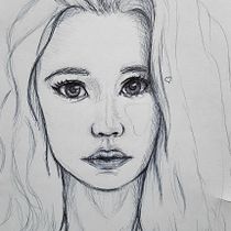 Mi proyecto del curso: Sketchbook de retrato: explora el rostro humano. Sketching, Drawing, Portrait Drawing, Artistic Drawing, and Sketchbook project by Miriam JT - 05.28.2023