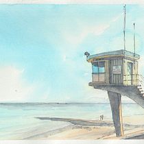 My project for course: Architectural Sketching with Watercolor and Ink. Sketching, Drawing, Watercolor Painting, Architectural Illustration, Sketchbook & Ink Illustration project by Luci Gorell Barnes - 05.28.2023