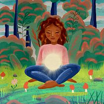 My project for course: Children’s Illustration with Procreate: Paint Magical Scenes. Ilustração tradicional, Ilustração digital, Ilustração infantil, Pintura digital, e Álbum ilustrado projeto de 7daisy_co_us_7 - 27.05.2023