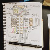 My project for course: Architectural Drawing: From Imagination to Conceptualization. Architecture, Sketching, Drawing, and Architectural Illustration project by Ahmed Kamara - 05.28.2023