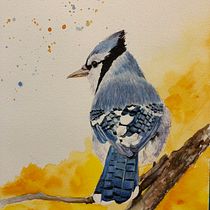 My project for course: Artistic Watercolor Techniques for Illustrating Birds. Traditional illustration, Watercolor Painting, Realistic Drawing, and Naturalistic Illustration project by kwestonarts - 05.26.2023