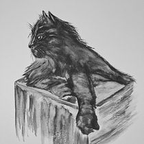 My project for course: Expressive Drawing with Charcoal. Fine Arts, Drawing, Portrait Drawing, and Naturalistic Illustration project by Judith Vivian - 05.29.2023