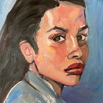 My project for course: Expressive Oil Portraiture: Explore the Alla Prima Technique. Un projet de Beaux Arts, Peinture , et Peinture à l'huile de bellaluke - 29.05.2023