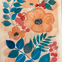 My project for course: Artistic Floral Watercolor: Connect with Nature. Ilustração tradicional, Pintura, Pintura em aquarela e Ilustração botânica projeto de Amparo Leonila Esguerra - 29.05.2023
