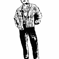 Zwischenstand für den Kurs: Expressives Zeichnen von urbanen Charakteren. Un proyecto de Ilustración tradicional, Diseño de personajes, Dibujo e Ilustración con tinta de Ivo Petschke - 29.05.2023