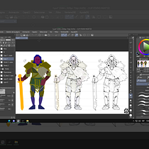 Mi progreso/proyecto del curso: Introducción al diseño de personajes . Un projet de Illustration traditionnelle, Animation, Conception de personnages, Jeux vidéo , et Conception de jeux vidéo de Lautaro Avalos - 29.05.2023