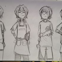 Mi proyecto del curso: Dibujo de personajes llenos de personalidad. Projekt z dziedziny Projektowanie postaci, Sketching,  R, sunek, Stor, telling, Stor, board,  R, sunek art, st, czn i Narracja użytkownika jcck - 30.05.2023